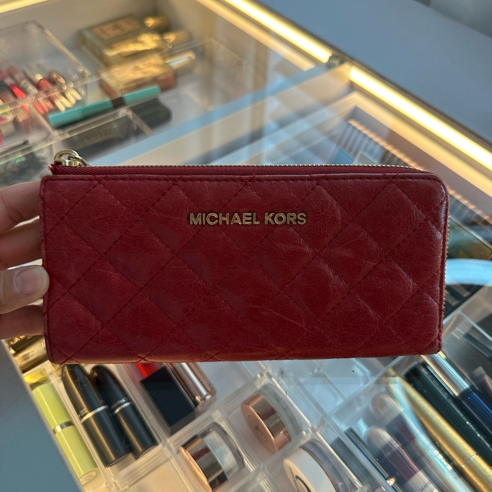 Large Saffiano Leather Wallet